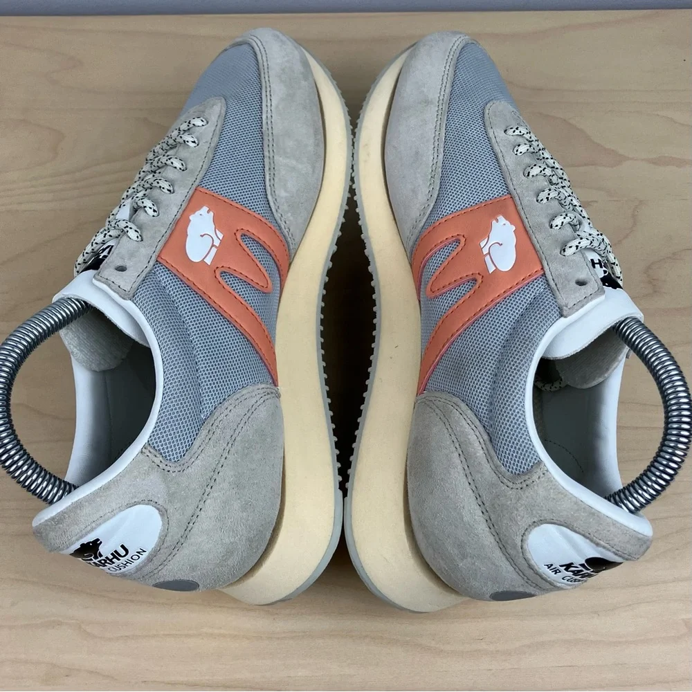 Karhu Men’s Size 7.0 Albatross 82 Low Top Athletic Shoes Beige Gray Retro